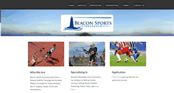 Desktop Screenshot of beaconsportsins.com